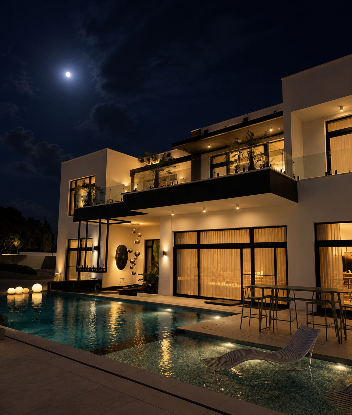 House of Atlantis at golden hour